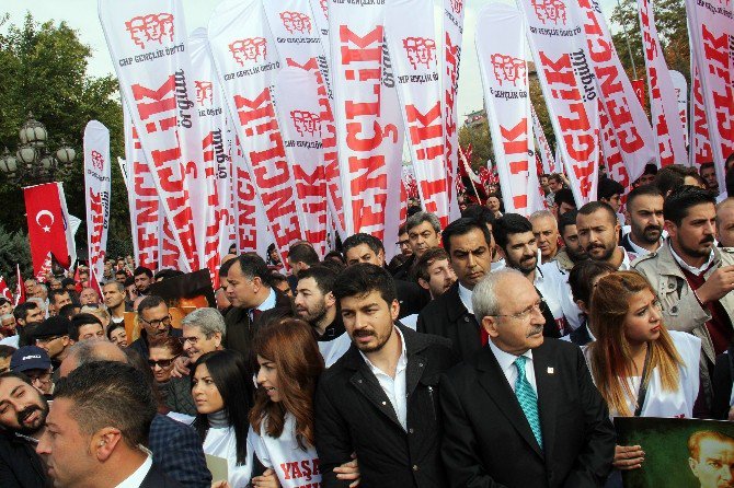 Taşdelen, "Büyük Cumhuriyet Yürüyüşü"ne Katıldı