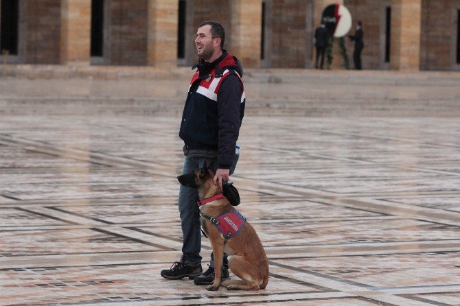 Anıtkabir’de Yoğun Güvenlik Önlemleri