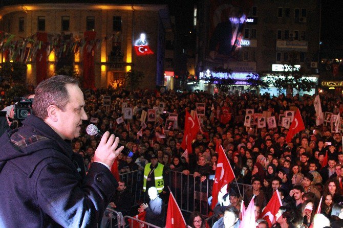 10 Bin Giresunlu Cumhuriyet İçin Yürüdü.