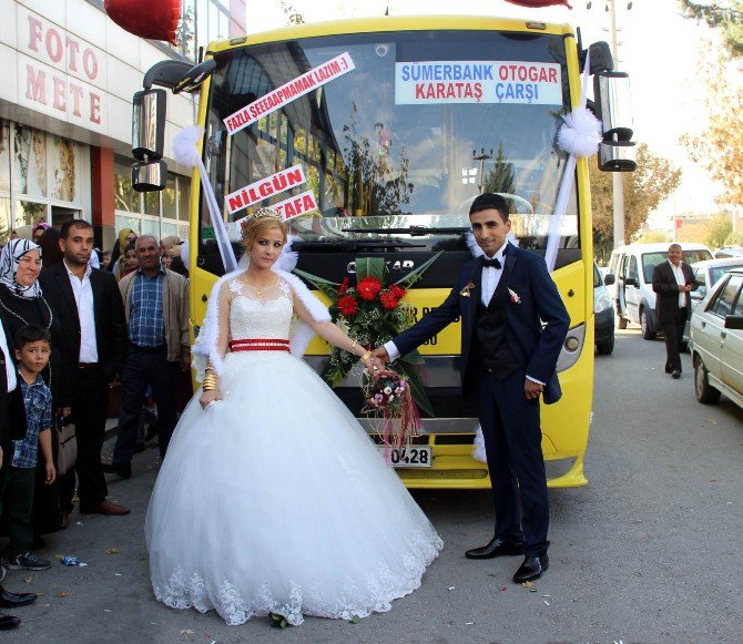 Tanıştıkları Halk Otobüsü, Gelin Arabaları Oldu