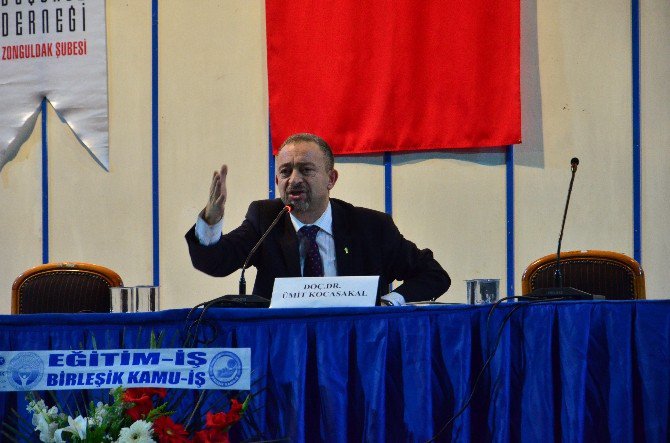 Ümit Kocasakal, Zonguldak’ta Panelde Konuştu