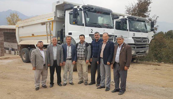 Başkan Hüseyin Güner, Yol Çalışmaları Yerinde İnceledi