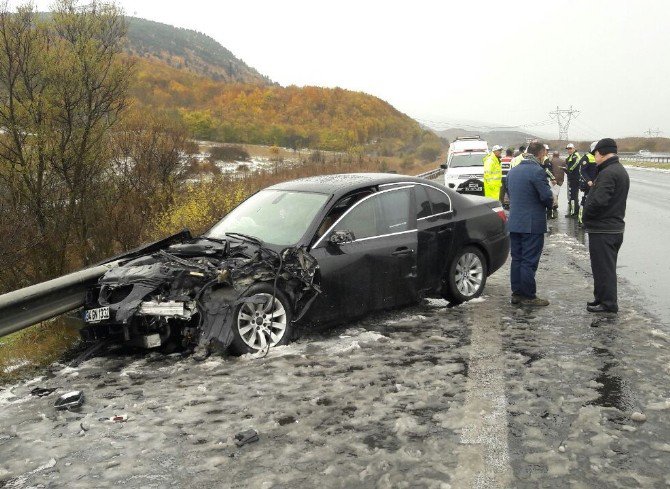 Bolu’da Zincirleme Trafik Kazası: 10 Yaralı