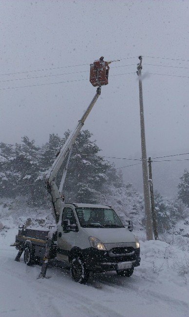 Uludağ Elektrik Dağıtım, Ağır Kış Şartlarına Karşı Seferber Oldu