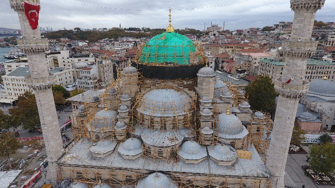 353 Yıllık Yeni Cami’de En Kapsamlı Restorasyon