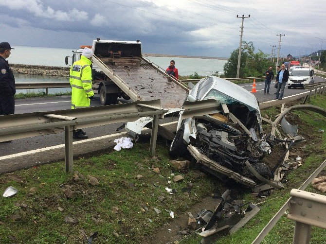 Ordu’da Trafik Kazası: 1 Ölü