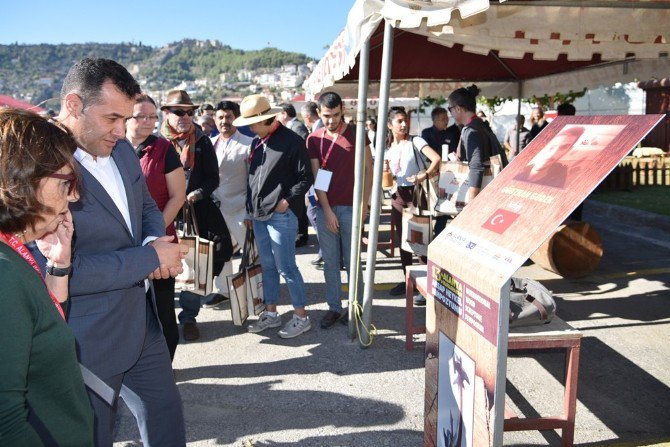 13. Alanya Uluslararası Ahşap Heykel Sempozyumu Başladı