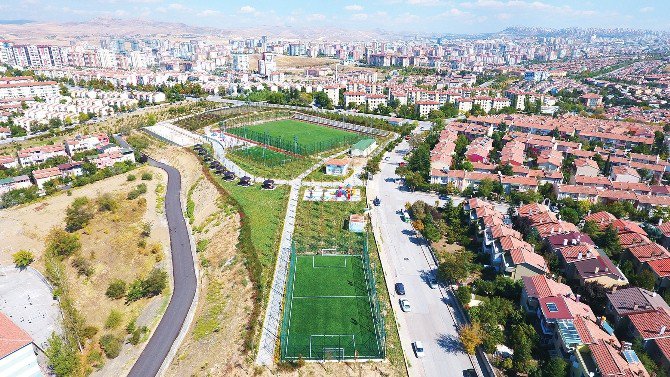 Batıkent’e Yeni Spor Ve Park Alanı