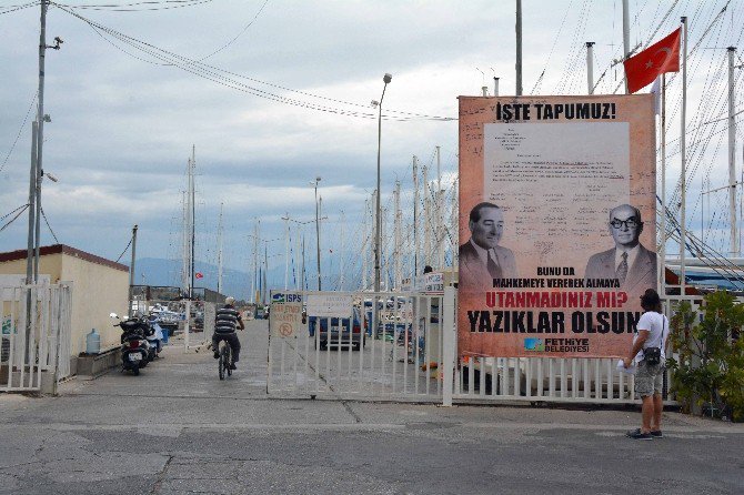 Muğla Büyükşehir Belediyesi, Fethiye İskelesi’ni Belediyeden Alıyor