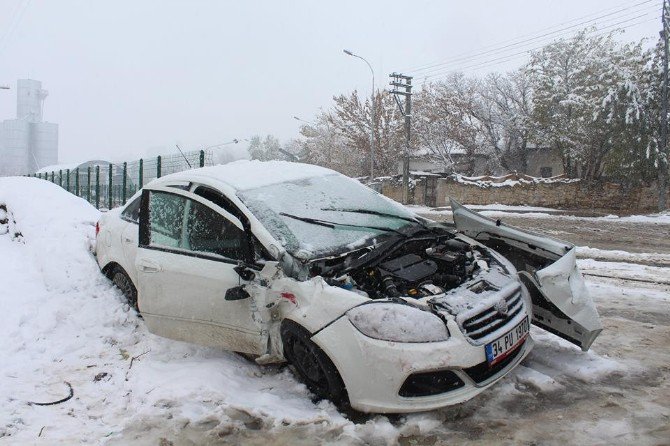 Horasan’da Tren Otomobili Biçti