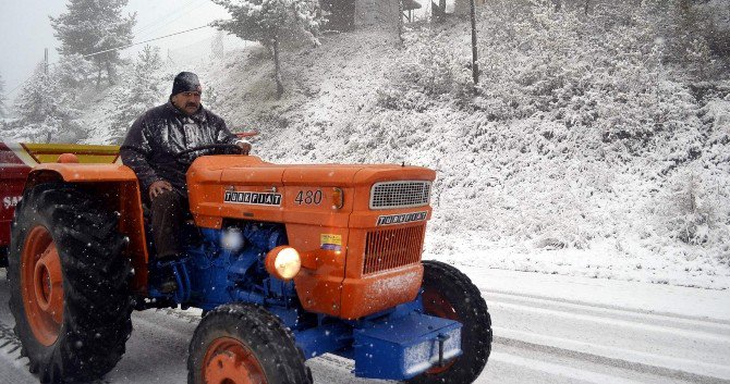 Karabük’te Kar Yağışı