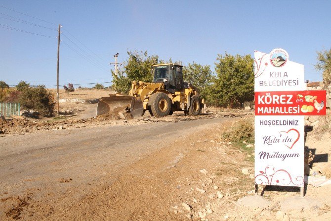 Körez’in Yol Sorunu Çözülüyor