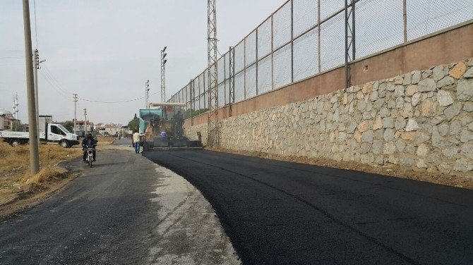 Sanayi Yolu Sıcak Asfalta Kavuştu