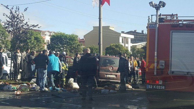 Ordu’da Trafik Kazası: 1 Ölü, 6 Yaralı