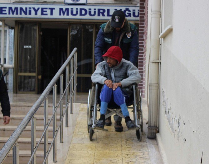 Zehir Taciri Tekerlekli Sandalyeyle Adliyeye Sevk Edildi