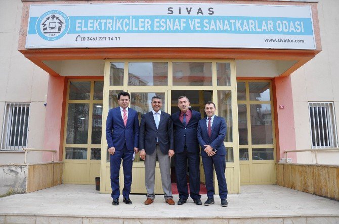 Çedaş’tan, Elektrikçiler Esnaf Ve Sanatkarlar Odası’na Ziyaret