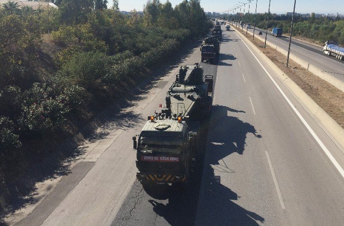 Şırnak’a Askeri Araç Sevkiyatı