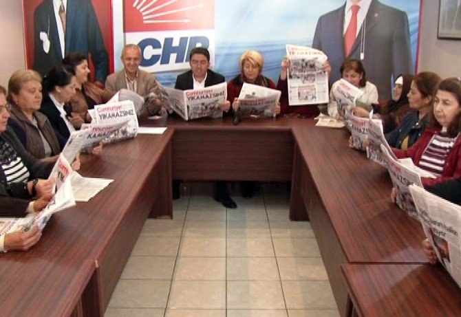 Chp Malatya İl Teşkilatı’ndan Cumhuriyet Gazetesi’ne Destek