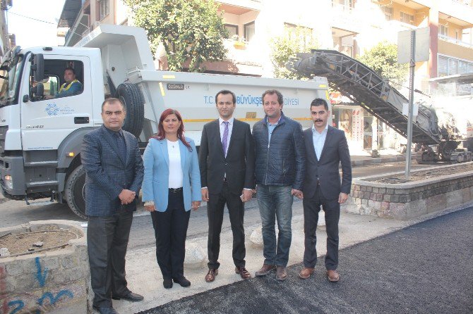 Özlem Çerçioğlu Nazilli’de Yeni Yapılan Yolları Denetledi