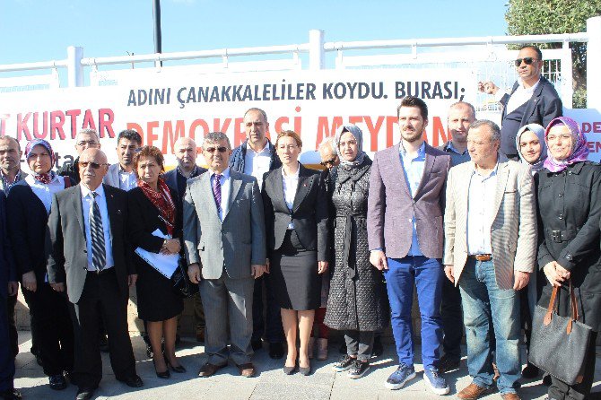 Ak Parti Demokrasi Şehitleri İçin Talep Etti, Chp ’Hayır’ Dedi