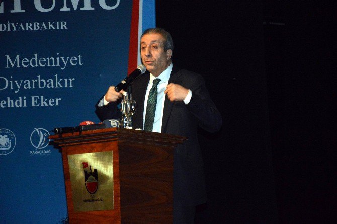 Eker, ‘Uluslararası Diyarbakır Sempozyumu’na Katıldı