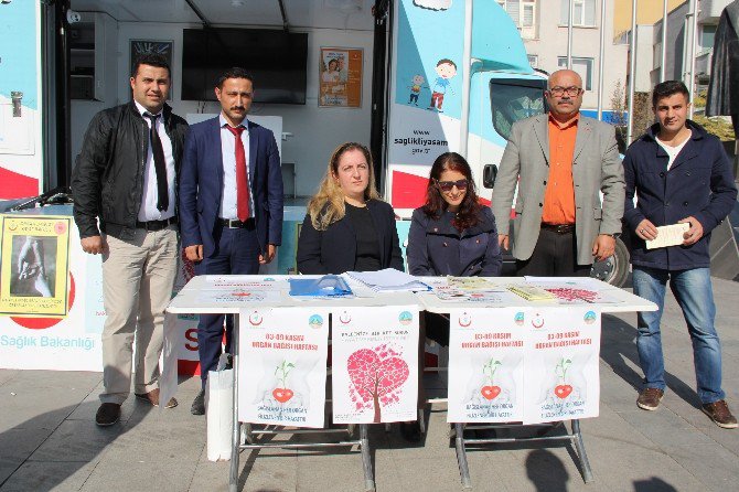 Aksaray’da Organ Başına Dikkat Çekildi