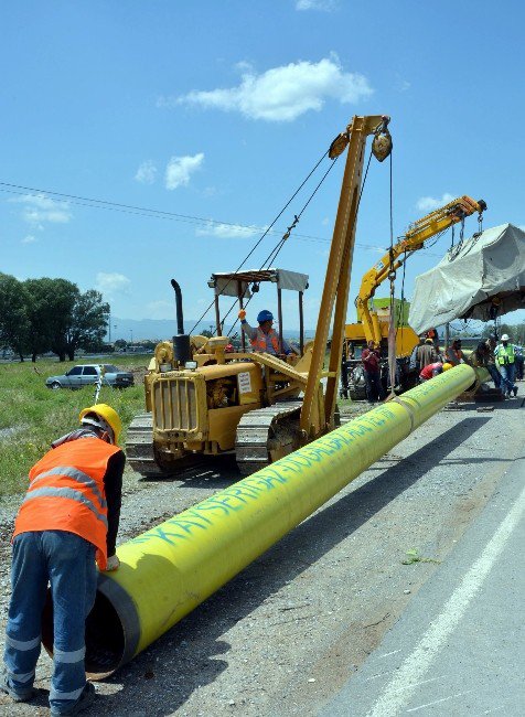 Bünyan’da Doğalgaz Çalışmaları Sona Yaklaştı