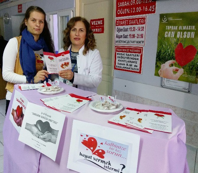 Keşan Devlet Hastanesi Organ Bağış Birimi’nden Dikkat Çeken Açıklama