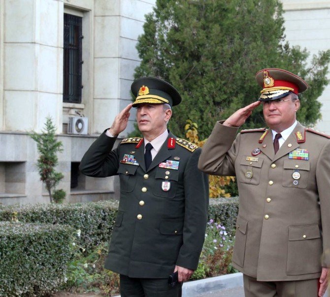 Genelkurmay Başkanı Akar’ın Romanya Ziyareti