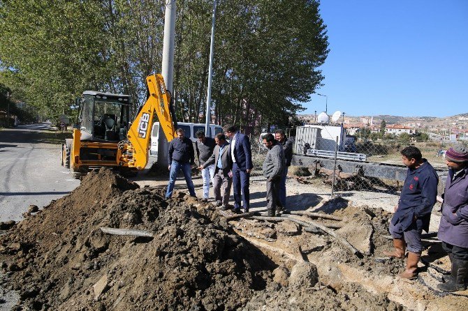 Kula 4 Eylül Mahallesi’ne Yağmur Suyu Hattı