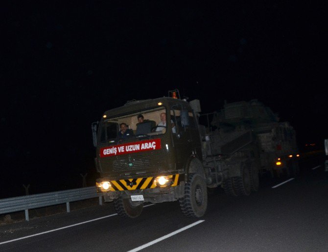 Askeri Konvoy Mardin’i Geçti