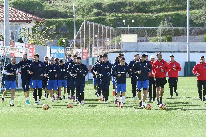 Trabzonspor, Beşiktaş Maçı Hazırlıklarını Sürdürdü