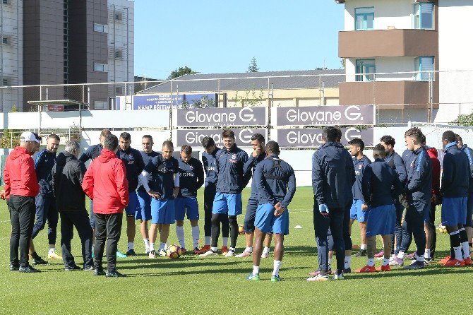 Trabzonspor, Beşiktaş Maçı Hazırlıklarını Sürdürdü