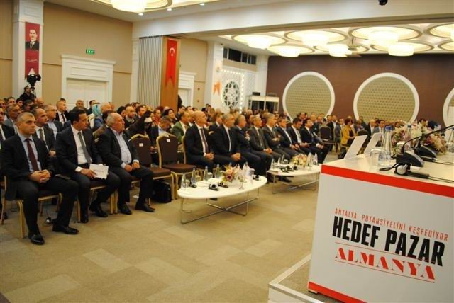 Antalya’da ’Hedef Pazar Almanya’ Toplantısı