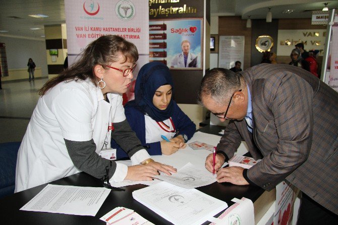 Van’da Organ Ve Doku Bağışı Haftası