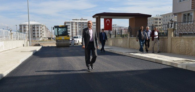 Yakutiye Belediyesi’nden Yol Çalışması