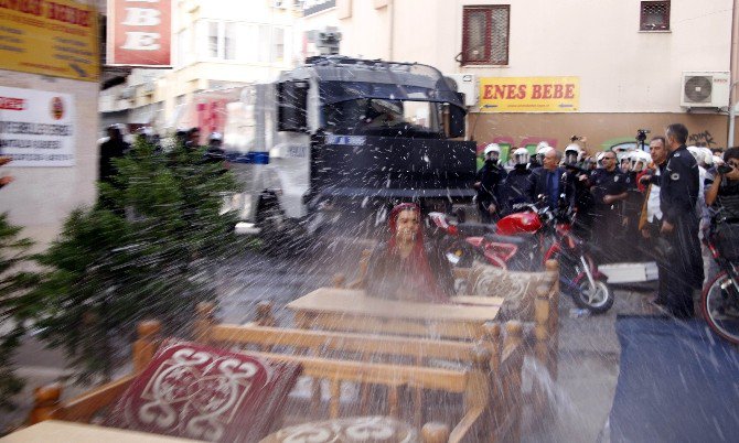 Hdp’lilere Antalya’da Polis Müdahalesi