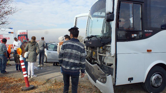 Başkent’te Trafik Kazası: 4 Yaralı