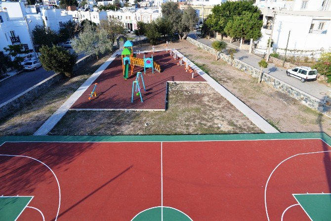 Bodrum Yeni Parklar Ve Sosyal Alanlar Kazanıyor