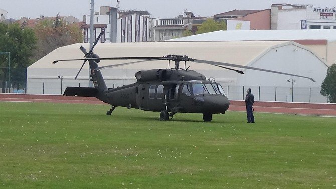 Demirtaş’ı Getiren Helikopter Kentten Ayrıldı