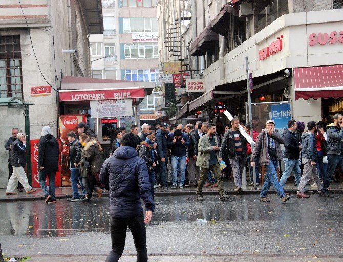 Şişli’de Hdp’li Gruba Müdahale