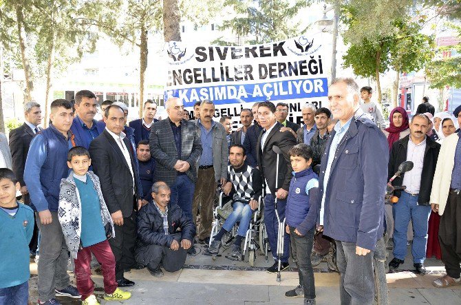 Siverek Engelliler Derneği Düzenlenen Törenle Açıldı