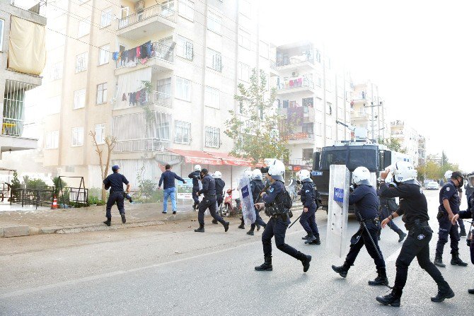 İzinsiz Eylem Yapmak İsteyen Hdp’li Gruba Müdahale