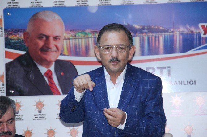 Çevre Ve Şehircilik Bakanı Özhaseki: “Hdp’li Belediye İşçiye Verdiği Parayı Elinden Alıp Kandil’e Gönderiyor”