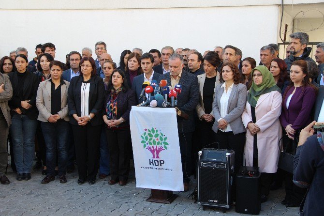 Hdp’den Yasama Faaliyetlerini Durdurma Kararı