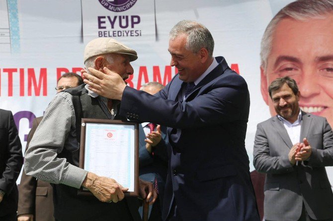 Kemerburgazlılar Tapularına Kavuşuyor