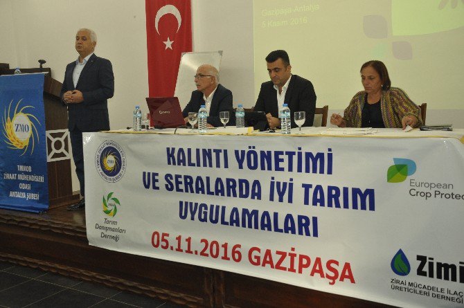 Ziraai İlaç Kalıntıları Gazipaşa’da Masaya Yatırıldı.