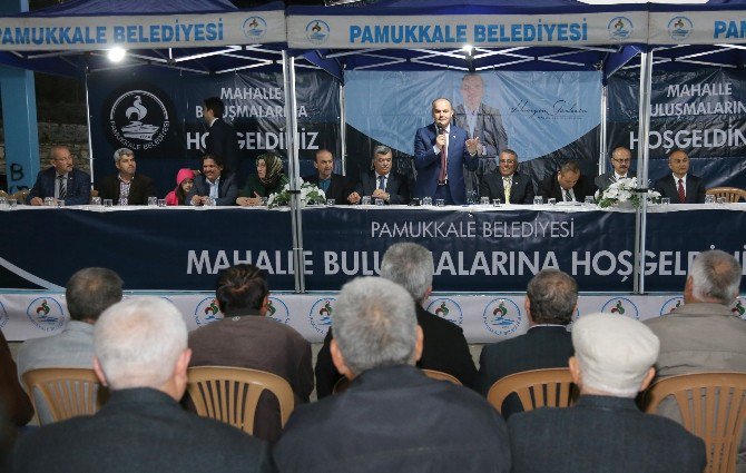 Başkan Gürlesin Mahalle Buluşmalarına Devam Ediyor