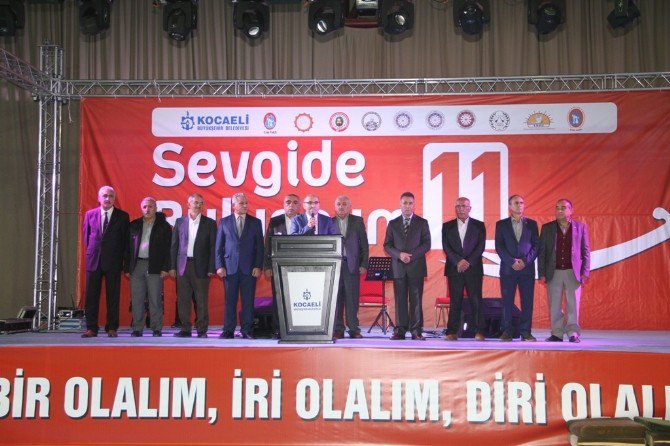 Kocaeli’de Canlar 11. Kez Sevgide Buluştu