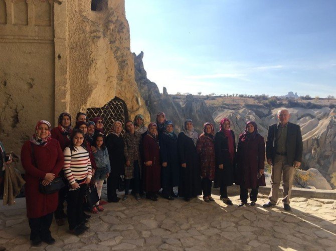 Ak Parti Kadın Kolları Göreme Açık Hava Müzesini Gezdi